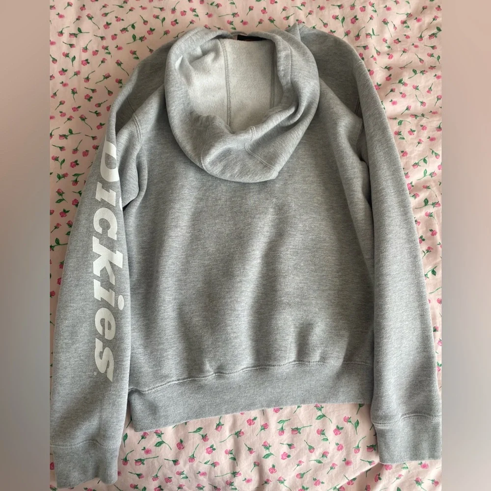 Light grey Hoodie with Dickie’s logo - Picture 4 of 5